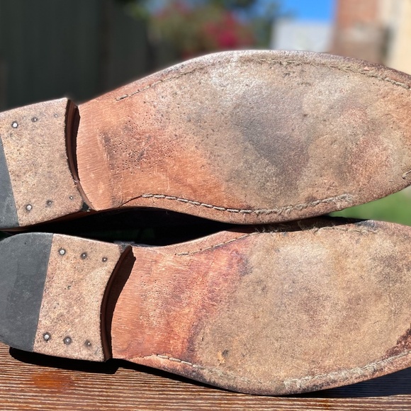 John Varvatos Blue Suede Chukka Boots – Size 10 D – $90 (Includes Cedar Shoe Tre - Picture 8 of 9